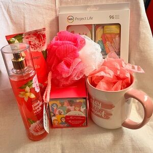 Bodycology Pink Vanilla Wish Body Mist and Body Cream Bundle